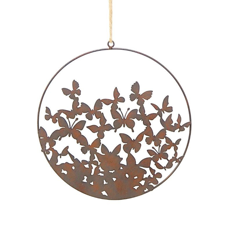 Butterfly Dreams Circle Wall Art