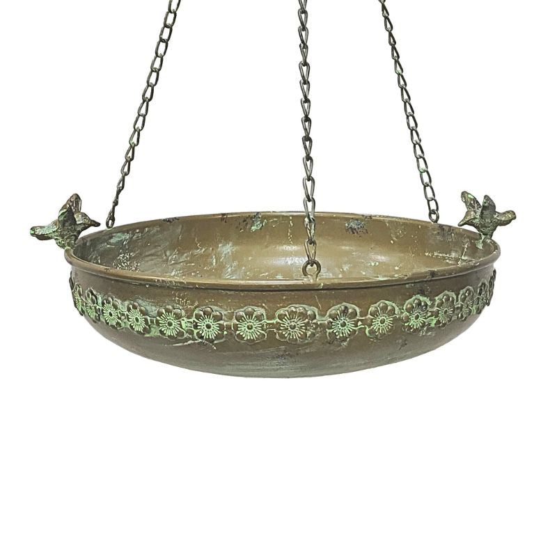 Vintage Hanging Bird Feeder