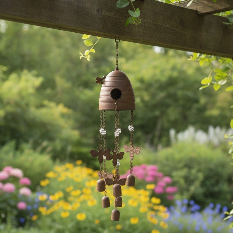 Honey Haven Birdhouse Wind Chimes