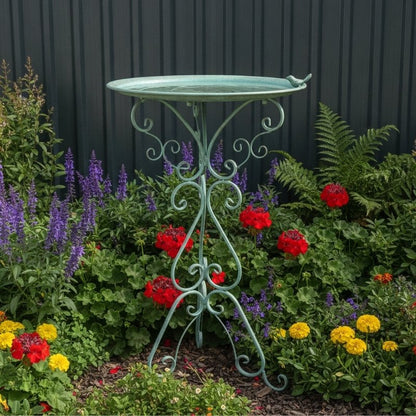 Feathered Friends Garden Bird Bath