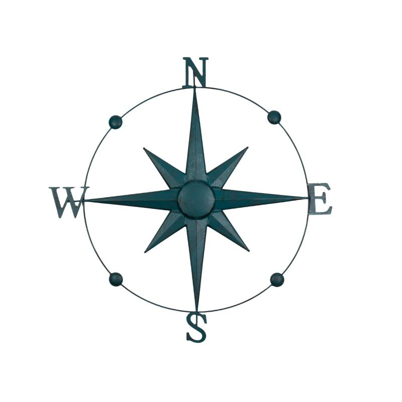 Metal Compass Wall Art