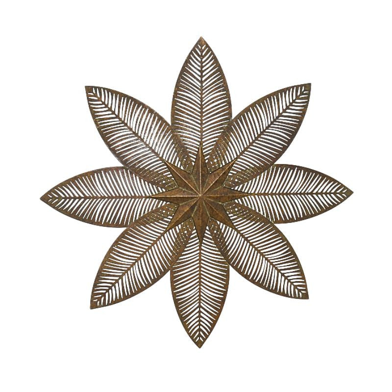 Bronze Flower Wall Art