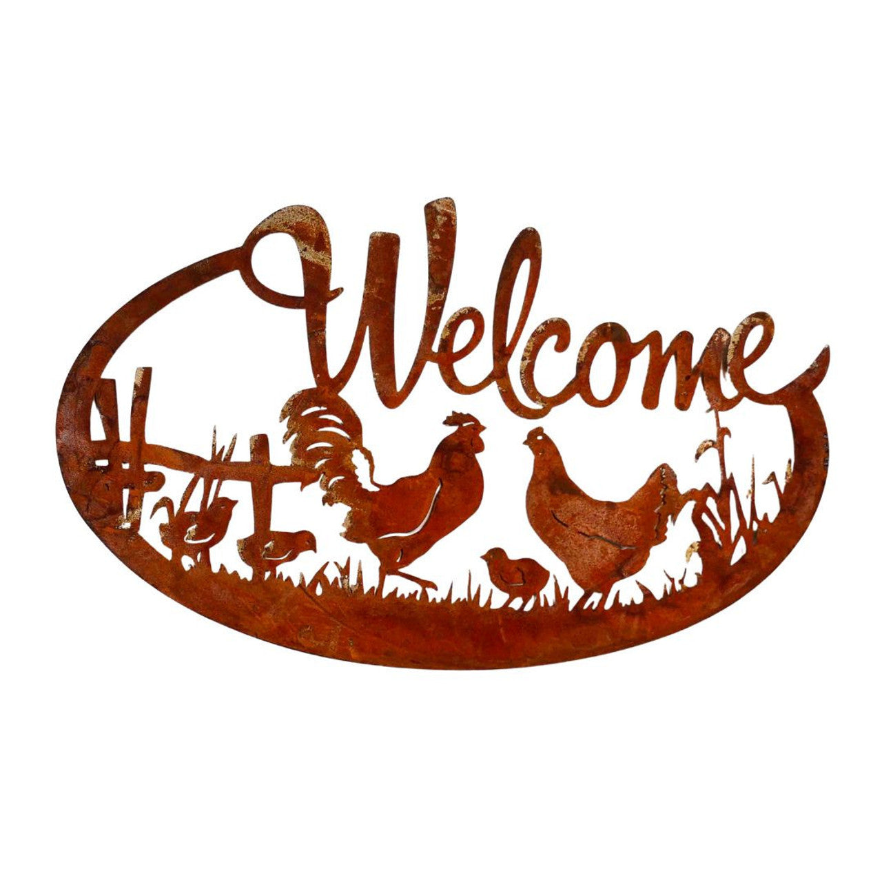 Hen Welcome Sign