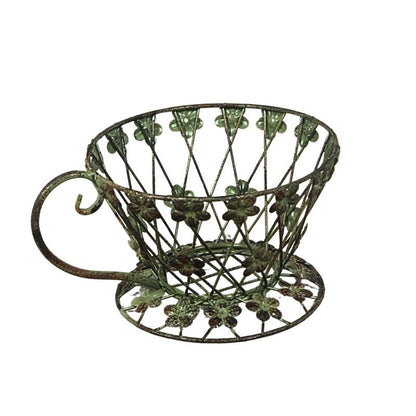 Vintage Teacup Garden Planter