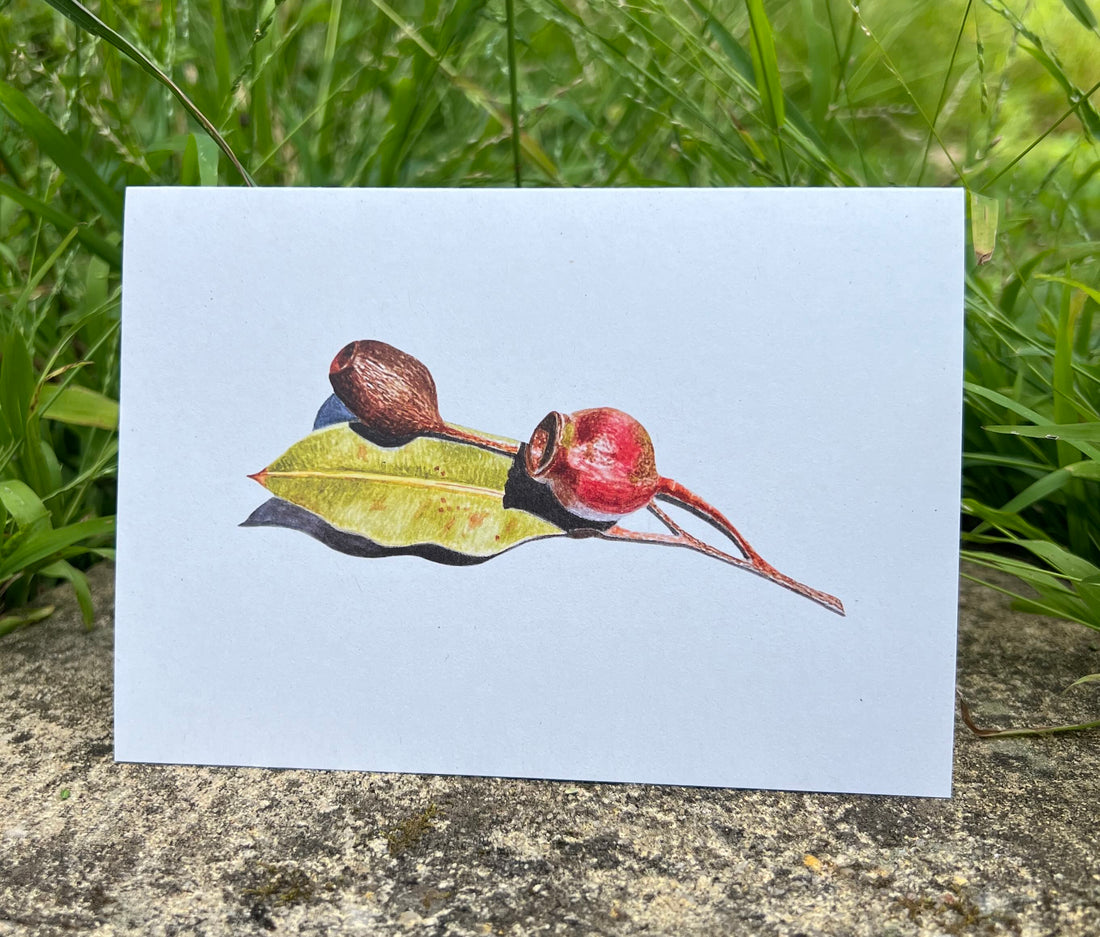 Old and New greeting card