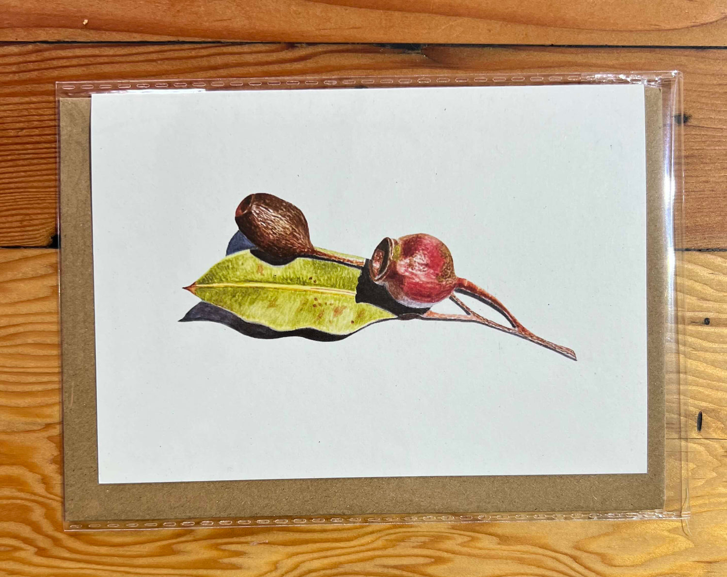 Old and New greeting card