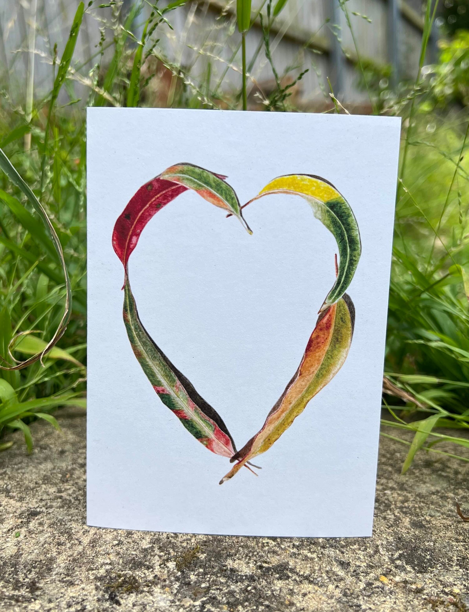 One Heart greeting card