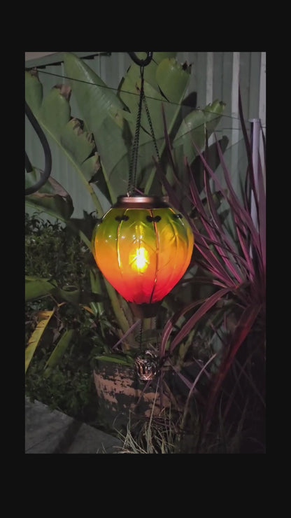 Rainbow Solar Hot Air Balloon Lantern