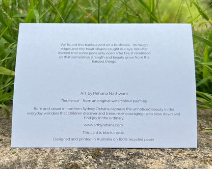 Resilience greeting card